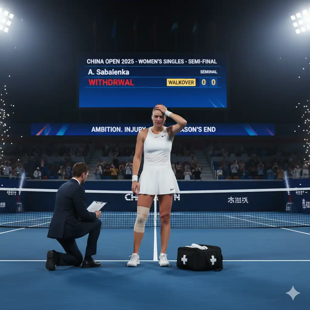 Aryna Sabalenka Mundur dari China Open Antara Ambisi, Cedera, dan Jalan Menuju Akhir Musim