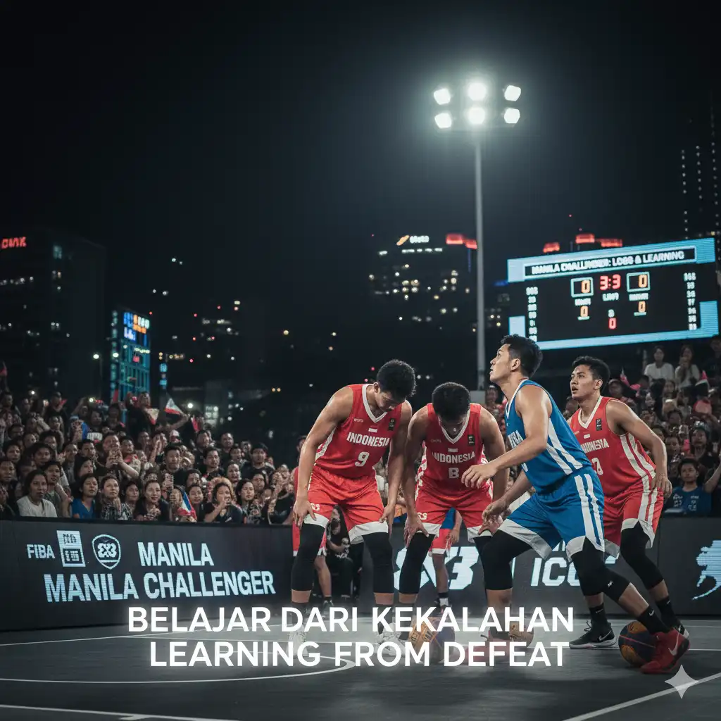 Belajar dari Kekalahan Timnas Basket 3x3 Indonesia di Manila Challenger