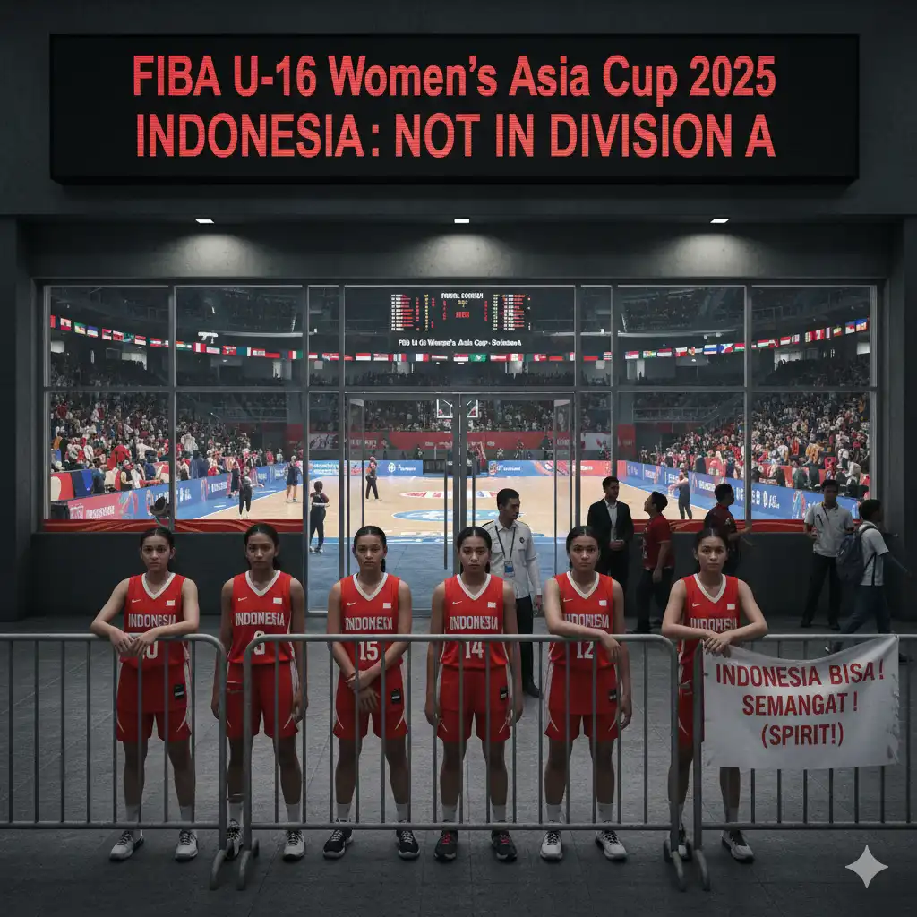 FIBA U-16 Women’s Asia Cup 2025: Indonesia Tak di Divisi A, Tapi Harapan Tetap Menyala
