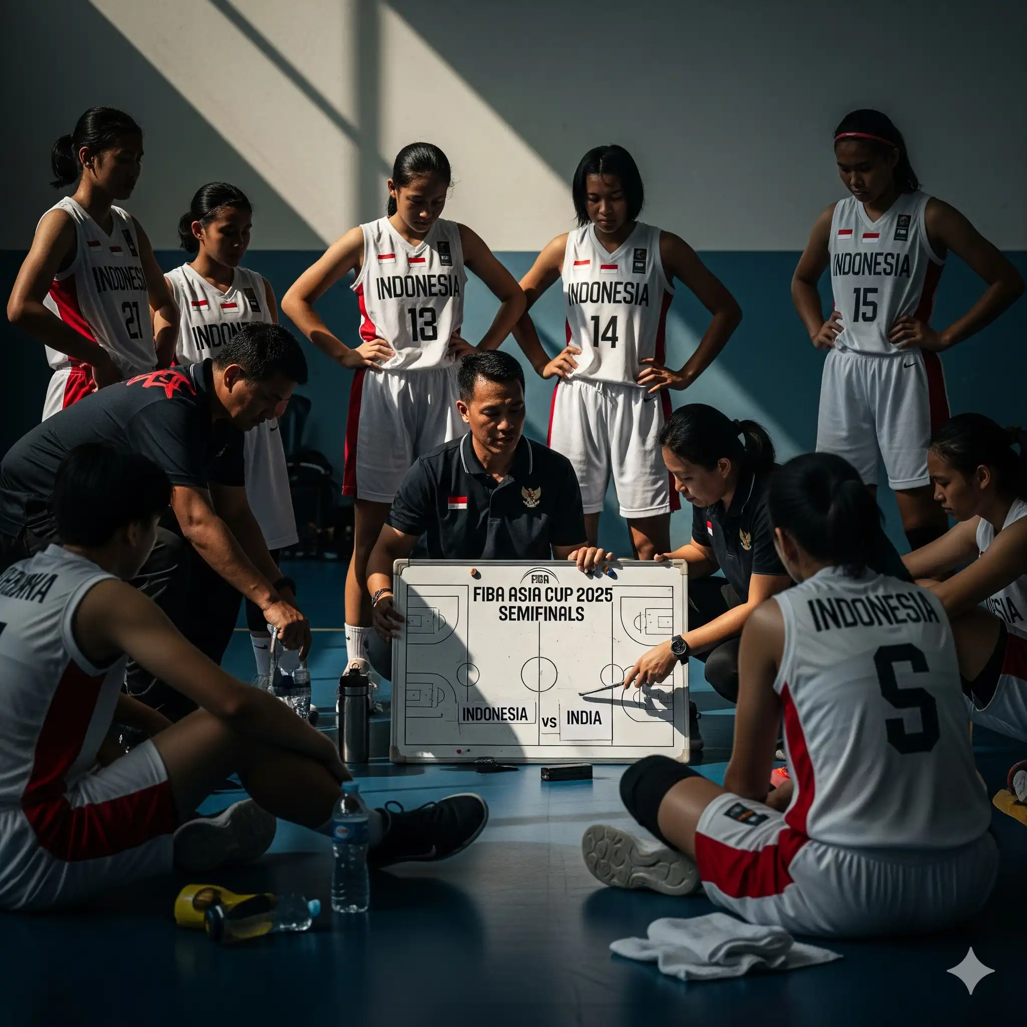 Fokus Pemulihan dan Strategi Timnas U-16 Putri Hadapi India di Semifinal FIBA Asia Cup 2025
