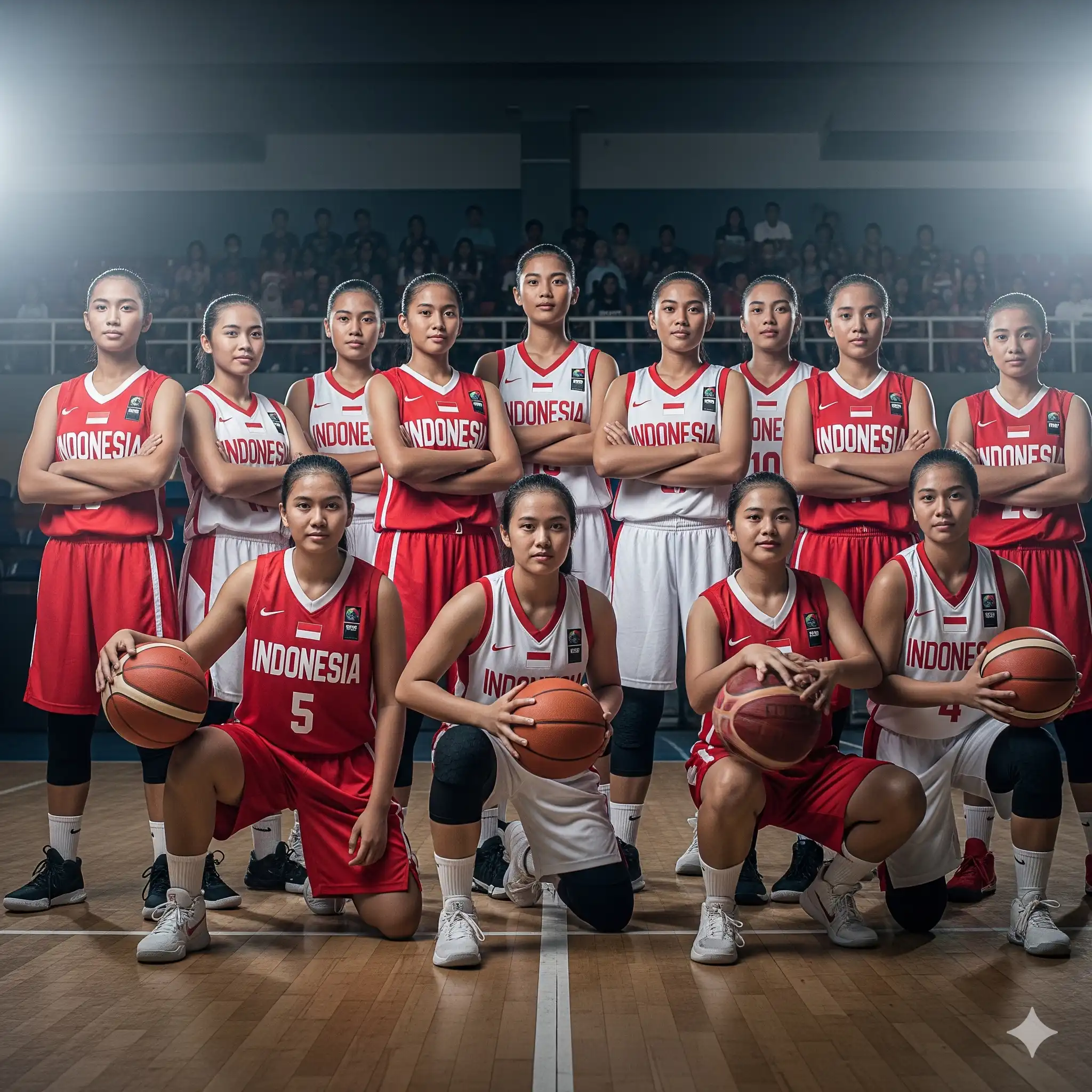 Generasi Baru Bola Basket Putri Indonesia 12 Srikandi Muda Menantang Asia