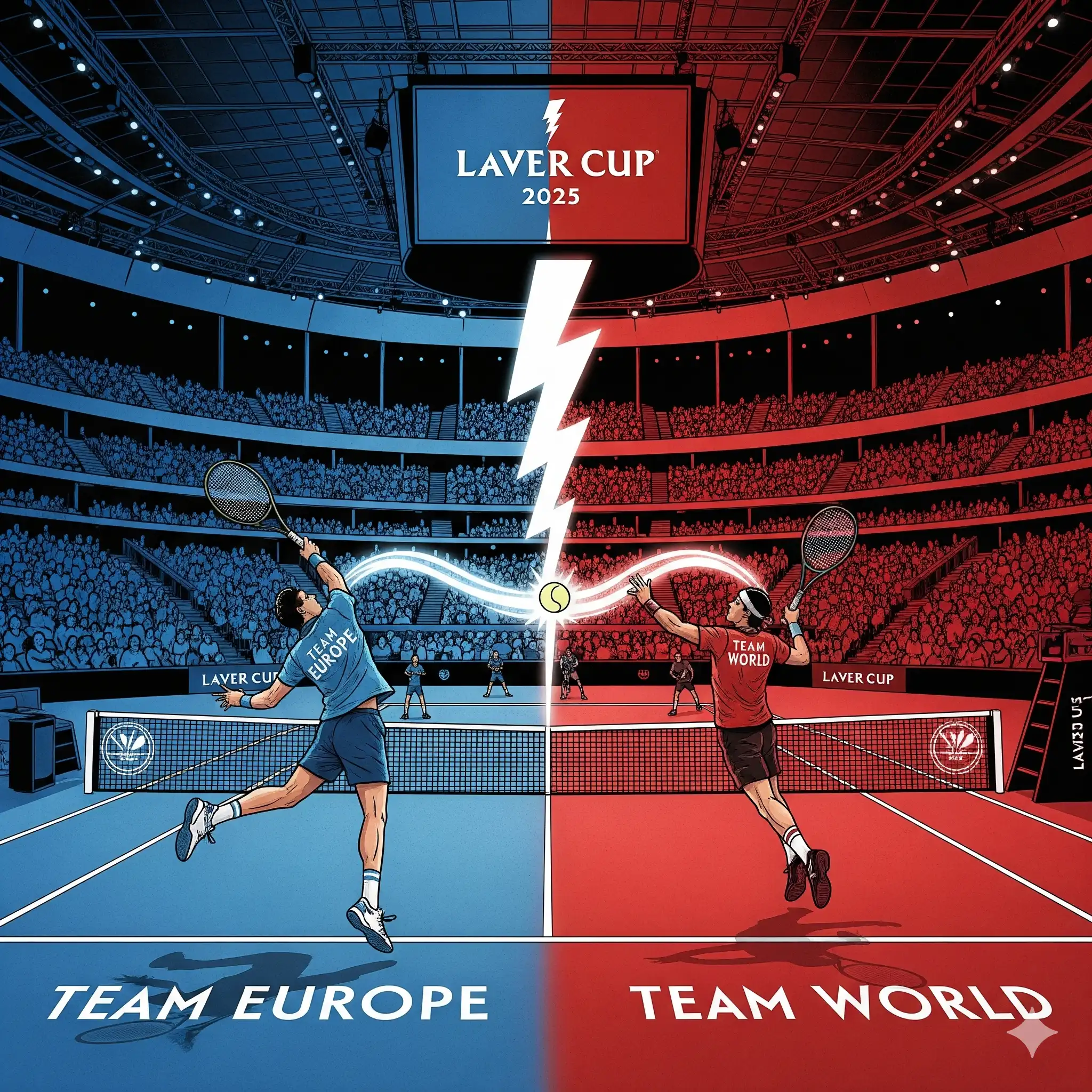 Laver Cup 2025 Saatnya Pertarungan Eropa vs Dunia Dimulai