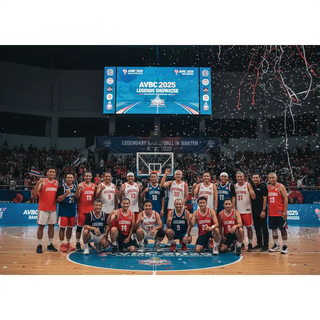 Legenda Basket Meriahkan AVBC 2025 di Banten: Nostalgia, Persahabatan, dan Warisan