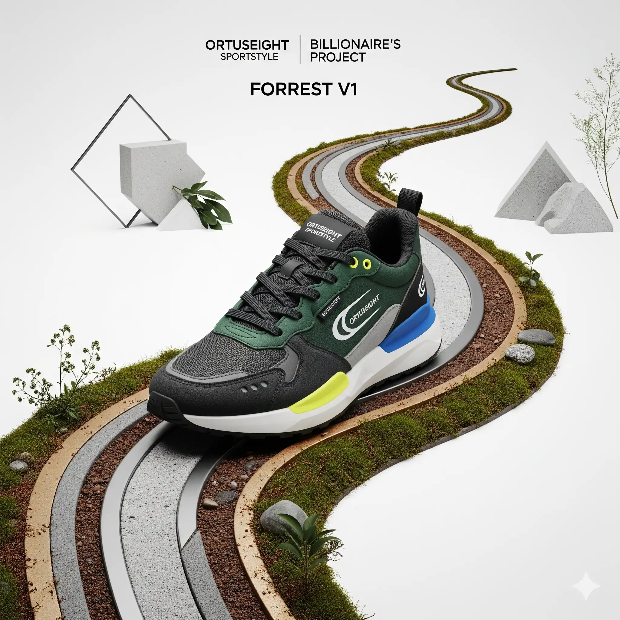Ortuseight Sportstyle x Billionaire's Project Menemukan Jejak Baru Lewat FORREST V1