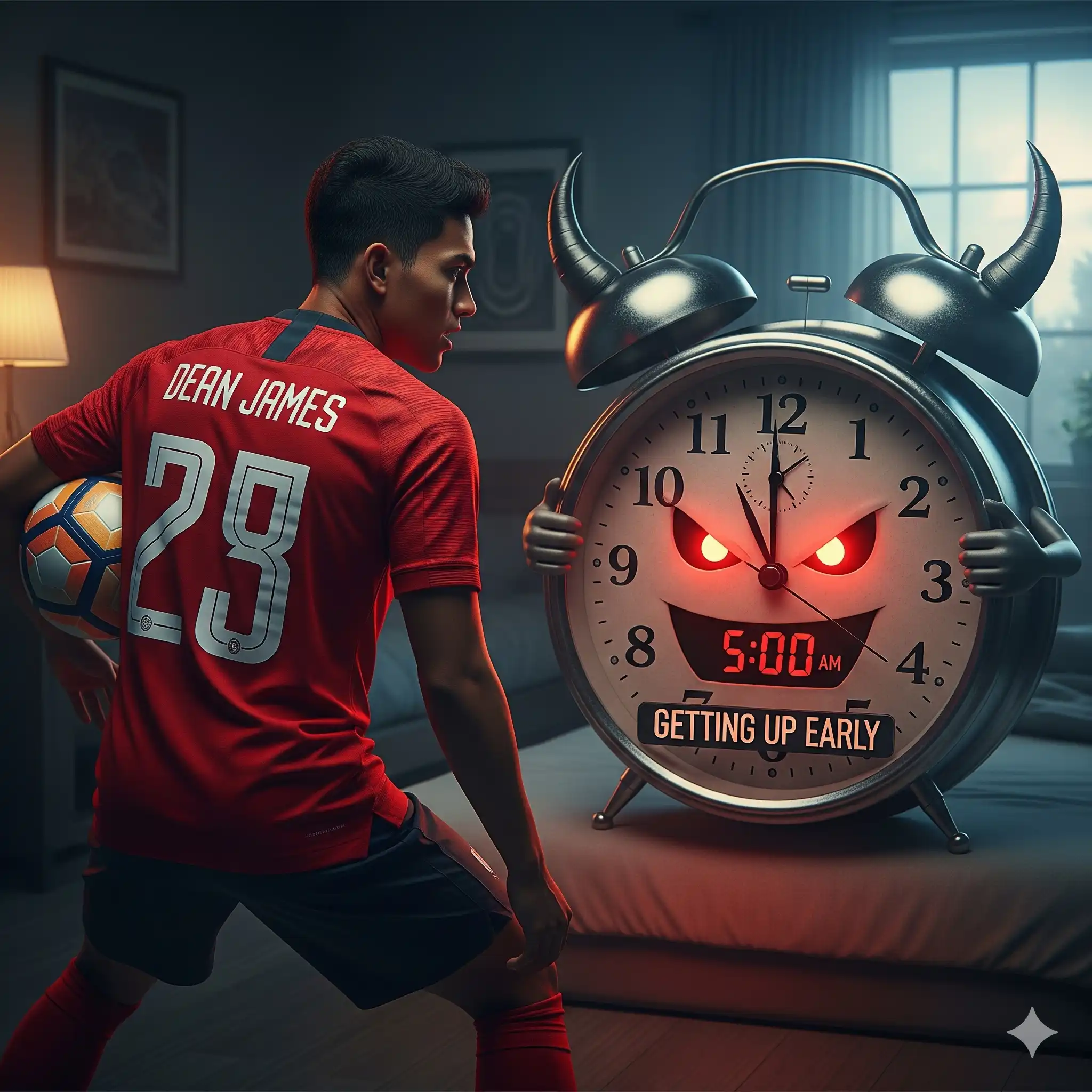 Pemain Andalan Timnas Indonesia Dean James dan Musuh Besarnya Bernama Bangun Pagi