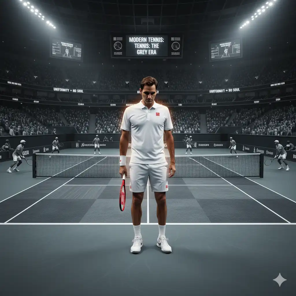 Roger Federer dan Kritik atas “Keseragaman” Lapangan: Saat Tenis Kehilangan Rasa