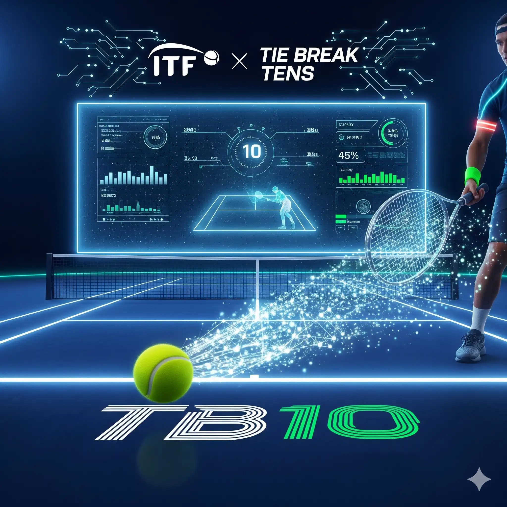 Teknologi Tenis Cepat: ITF Bermitra dengan Tie Break Tens Menghadirkan Era Baru Olahraga Modern