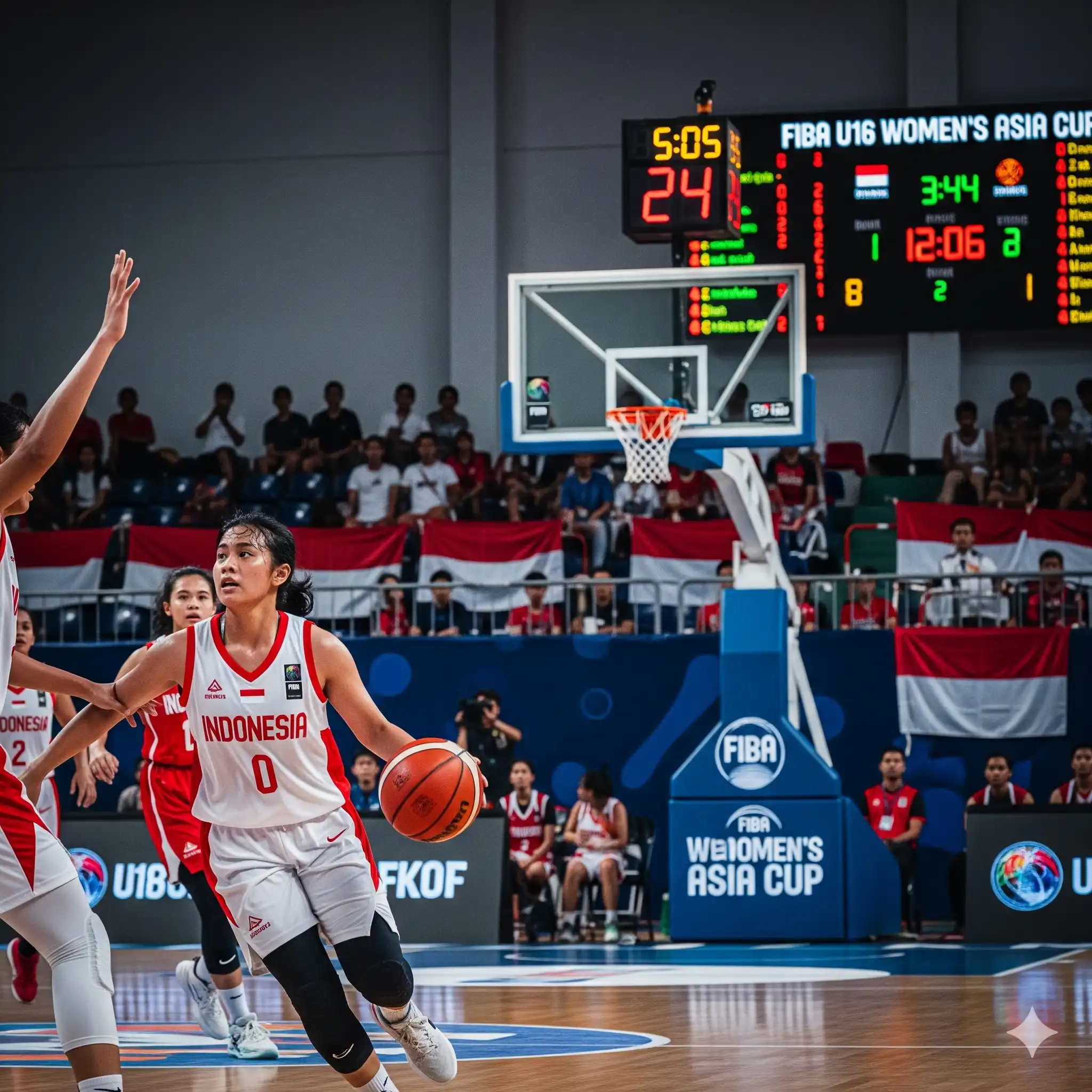 Timnas Basket Putri U-16 Bidik Semifinal FIBA U16 Women’s Asia Cup