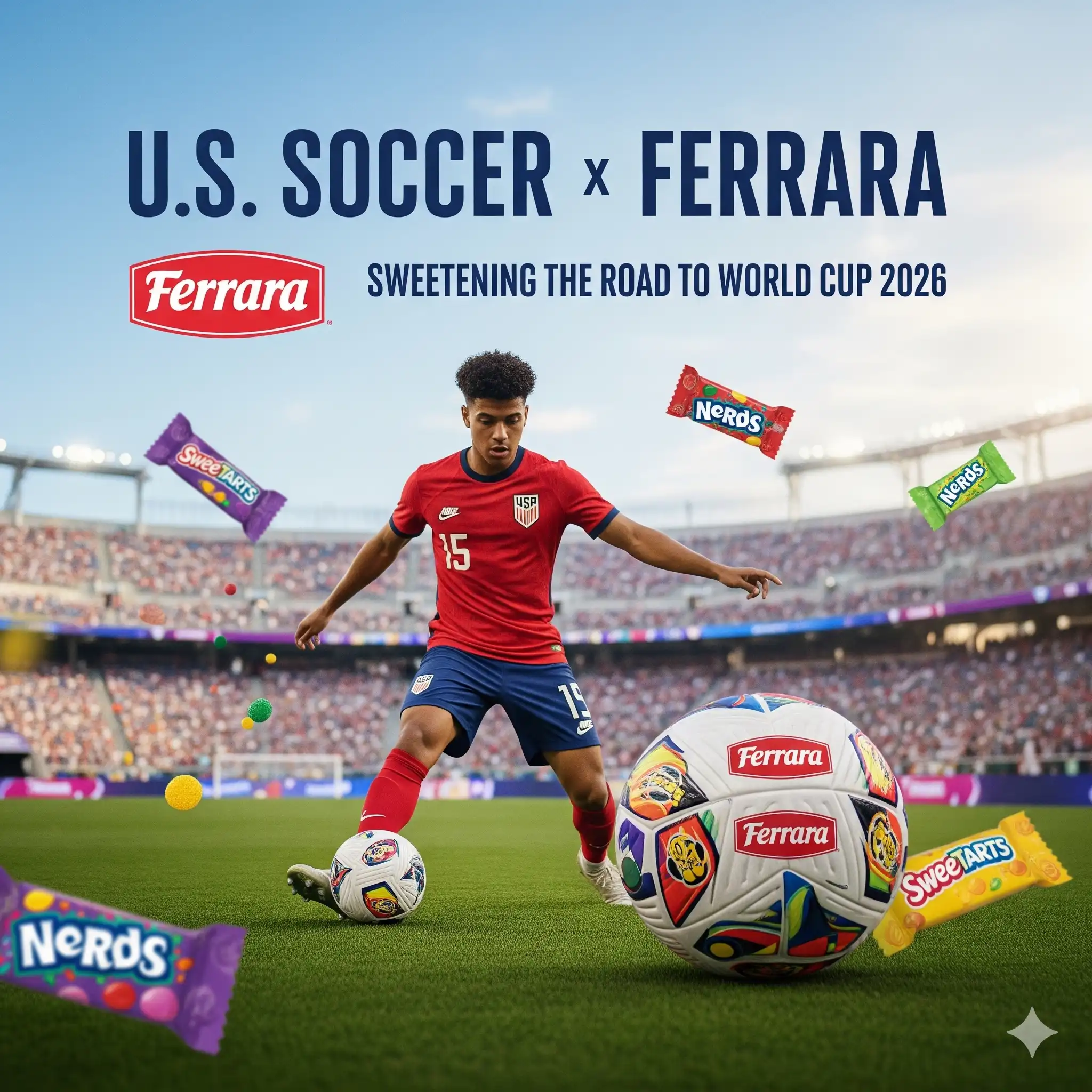 U.S. Soccer Tambah Sponsor Baru Ferrara, Manisnya Kolaborasi Menjelang Piala Dunia 2026