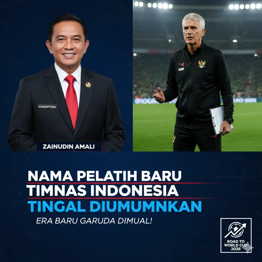 Amali Ungkap Nama Pelatih Yang Baru Timnas Indonesia Tinggal Diumumkan