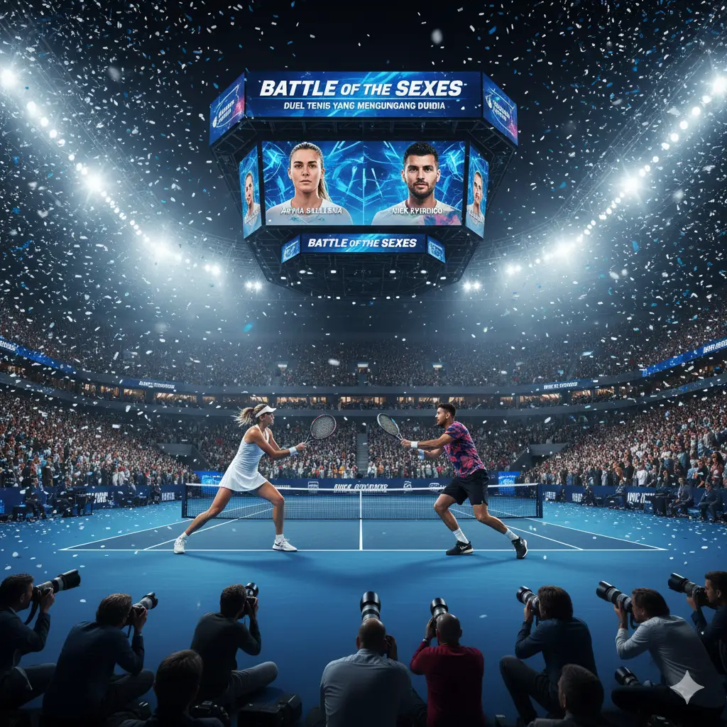 Battle of the Sexes Aryna Sabalenka vs Nick Kyrgios, Duel Tenis yang Mengguncang Dunia
