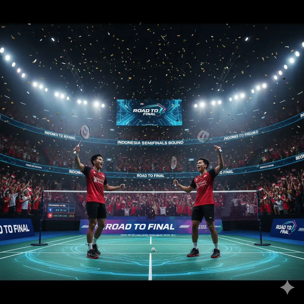 Ganda Putra Indonesia Siap Lanjut ke Semifinal