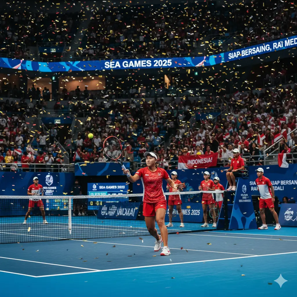 Indonesia Tampil di Tenis SEA Games 2025, Siap Bersaing Raih Medali