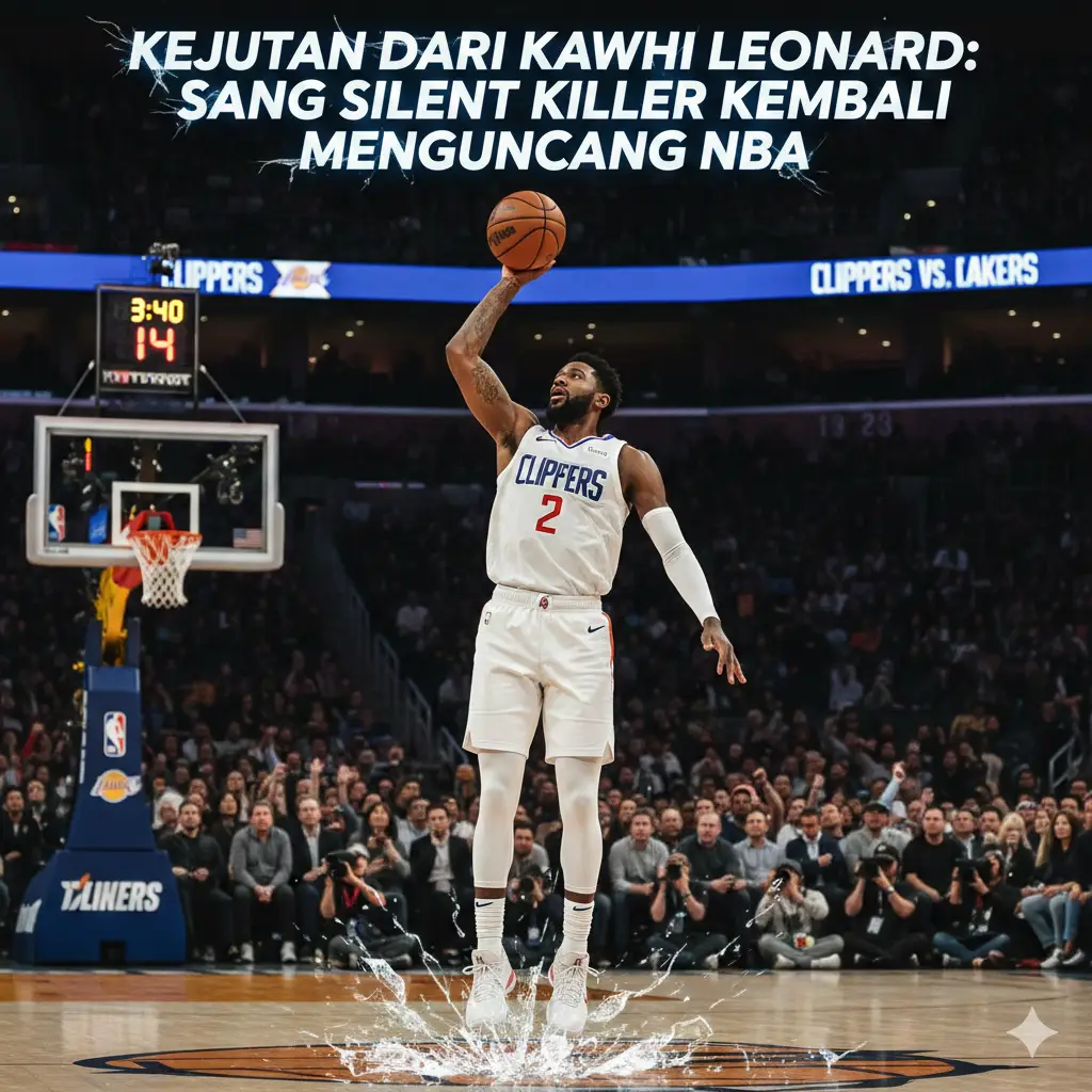 Kejutan dari Kawhi Leonard: Sang Silent Killer Kembali Mengguncang NBA