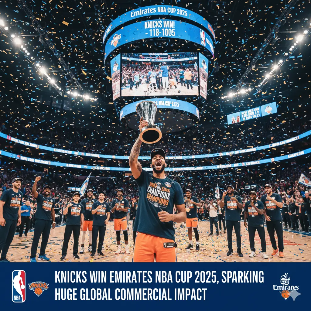Knicks Juara Emirates NBA Cup 2025, Picu Dampak Komersial Besar