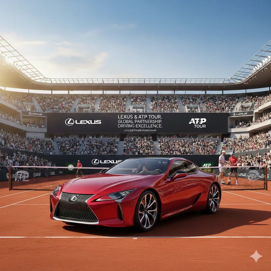 Lexus Perpanjang Kerja Sama Sponsorship dengan ATP Tour, Perkuat Citra Merek Otomotif Premium Global