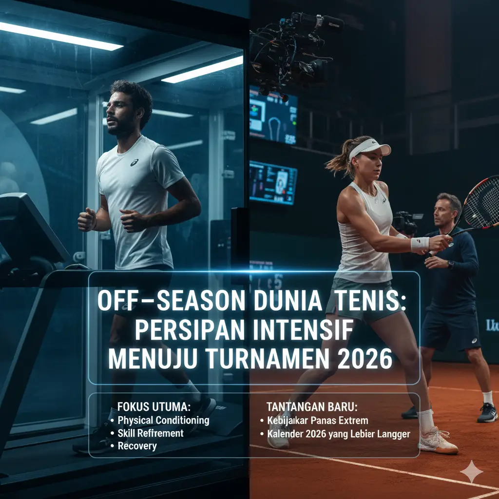 Off-Season Dunia Tenis Persiapan Intensif Menuju Turnamen 2026
