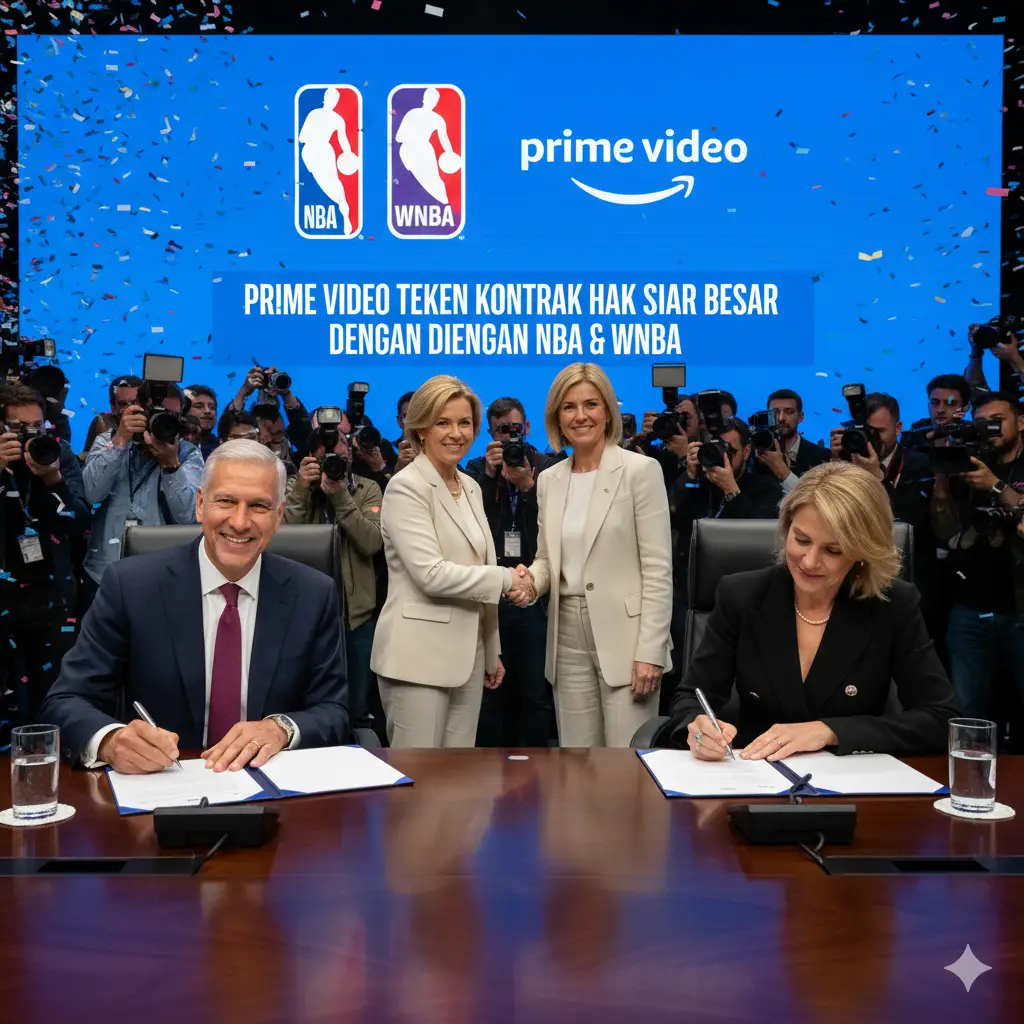 Prime Video Teken Kontrak Hak Siar Besar dengan NBA & WNBA