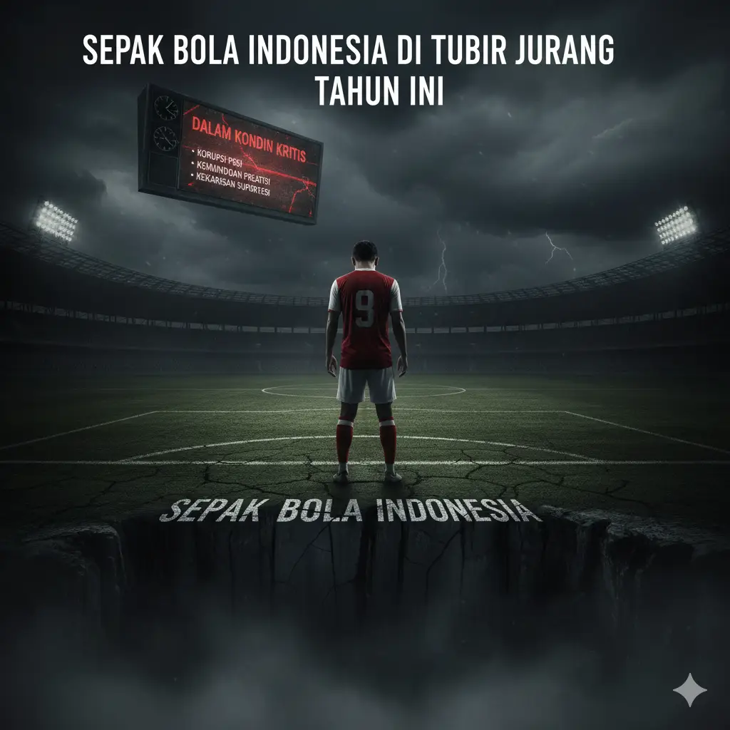 Sepak Bola Indonesia Dinilai di “Tubir Jurang” Tahun Ini